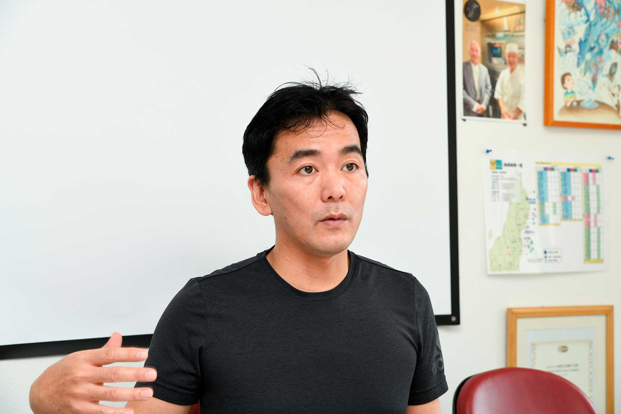 代表取締役の八木健一郎氏