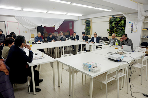 公開研究会　陸前高田市長洞（ながほら）地区の復興と支援